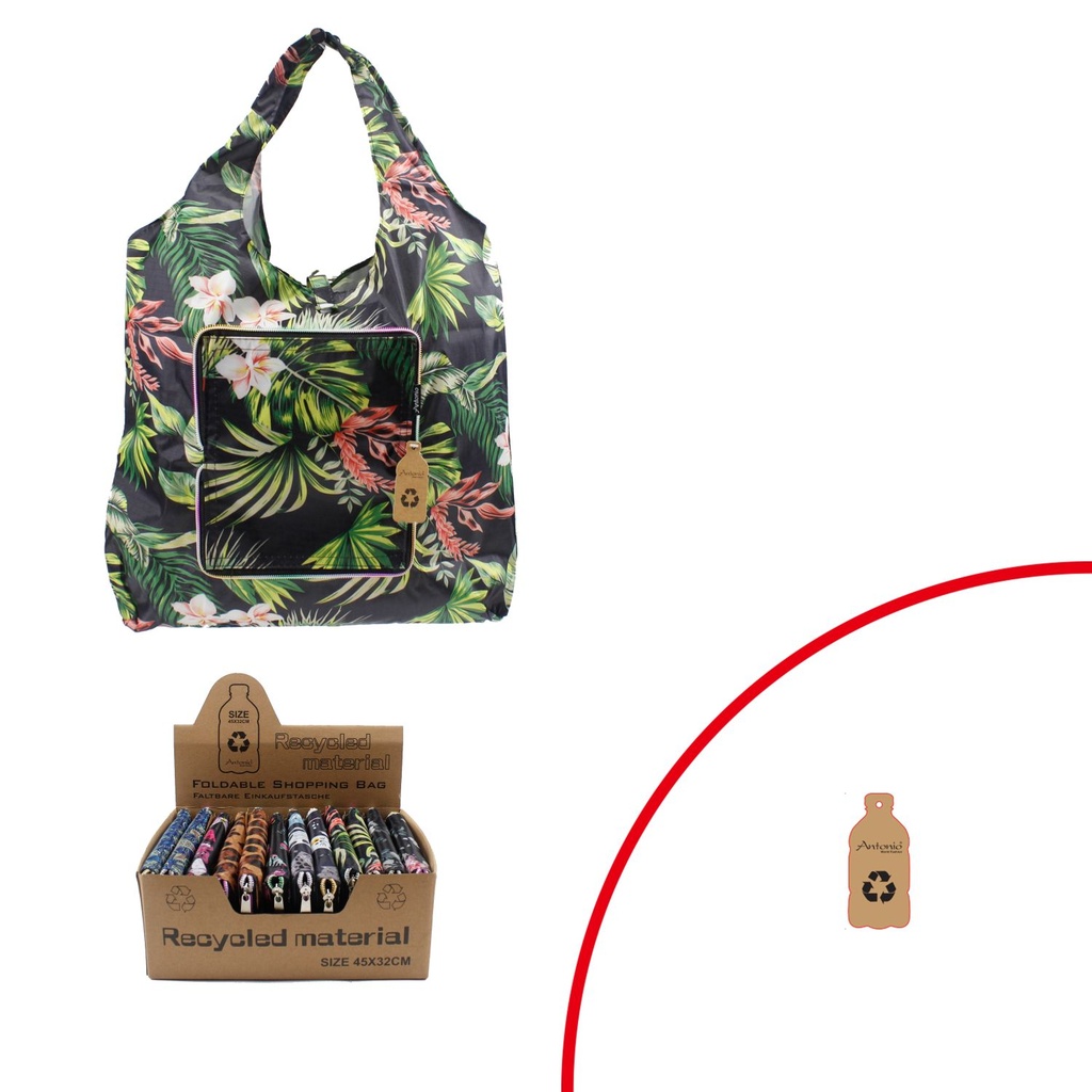 Shopping Bag Reusable Foldable Wallet