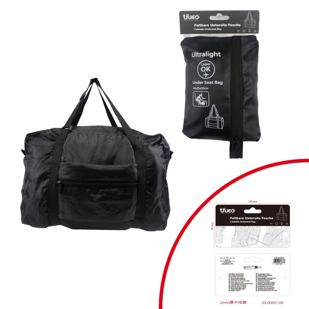 [33.00867.99] Underseat Foldable Travel Bag