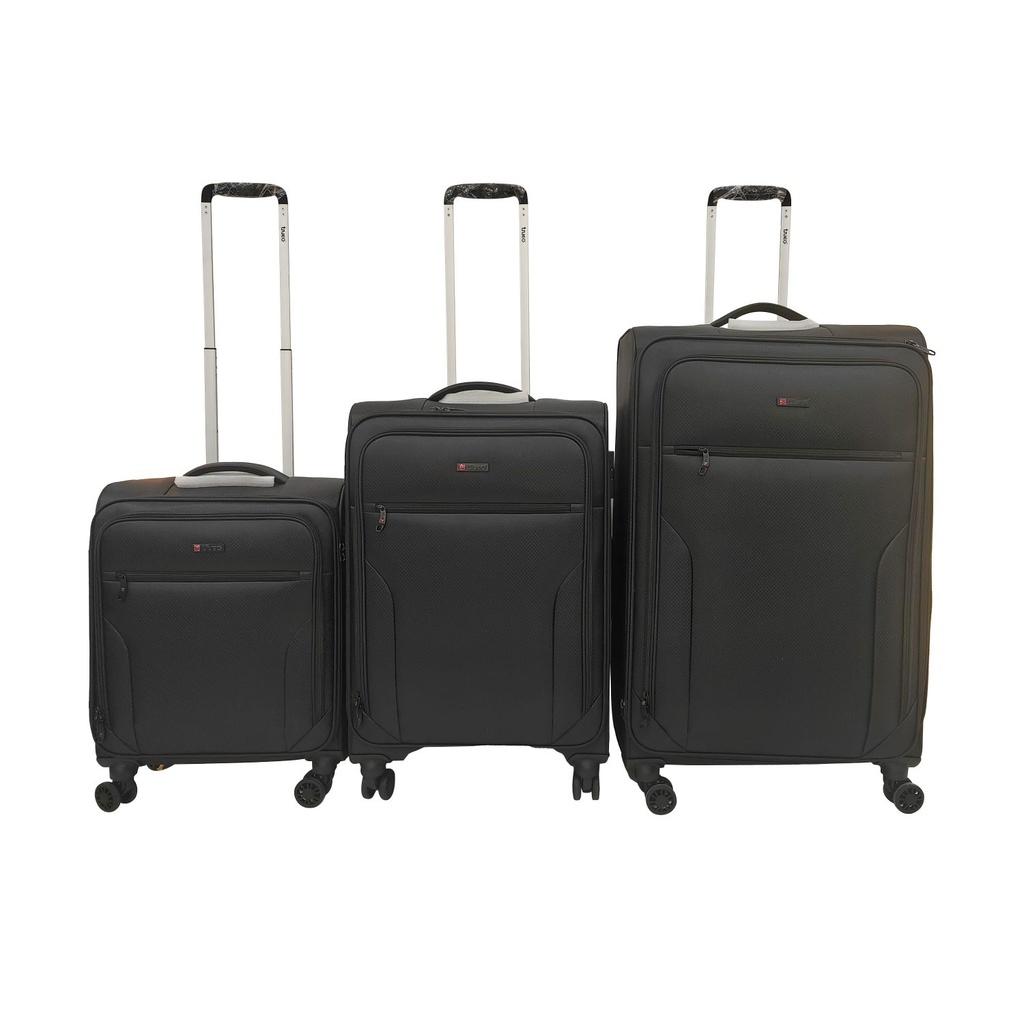 3er Kofferset S/M/L - MIAMI CITY Super Light Business Edition