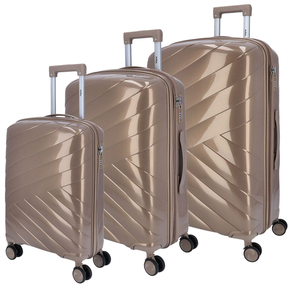[35.01530.70] 4 Rollen Koffer 3er Set S/M/L - DUBAI