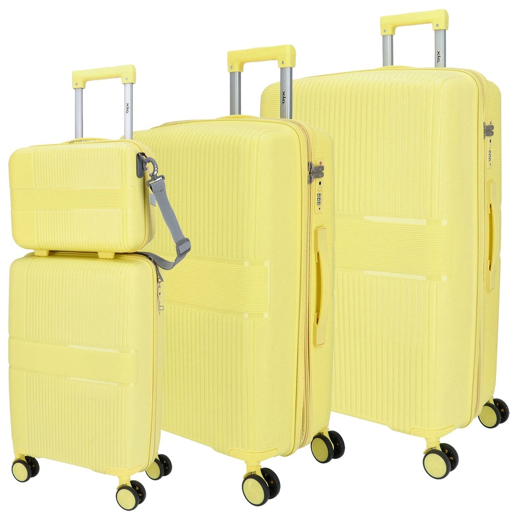[35.01526.71] 4 Rollen Trolley 4er Set S/M/L/Beauty Case