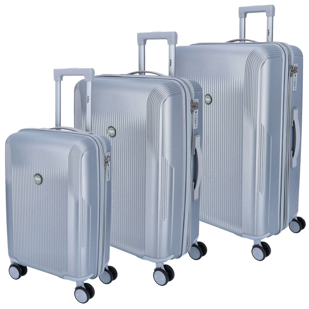 4 Rollen Trolley 3er Set S/M/L