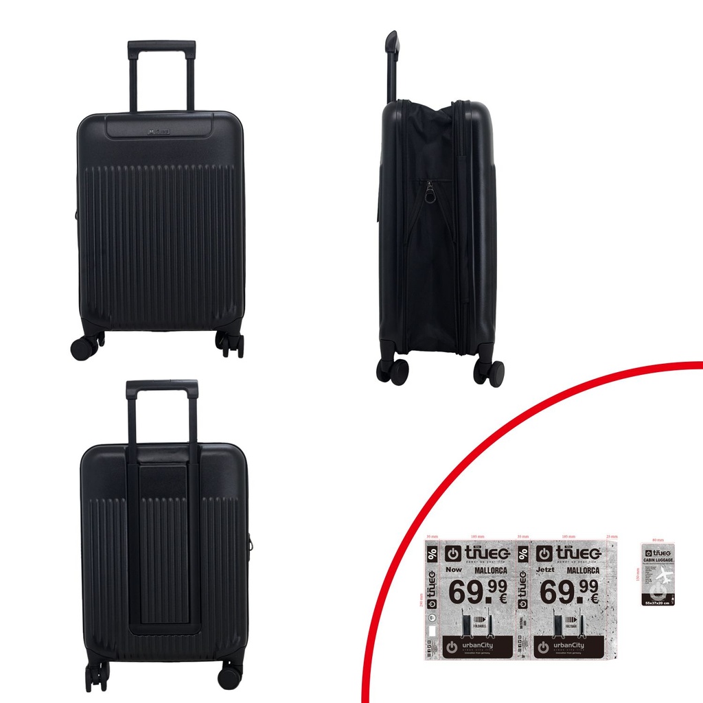 4-Rad Trolley Faltbar 55cm - OSLO