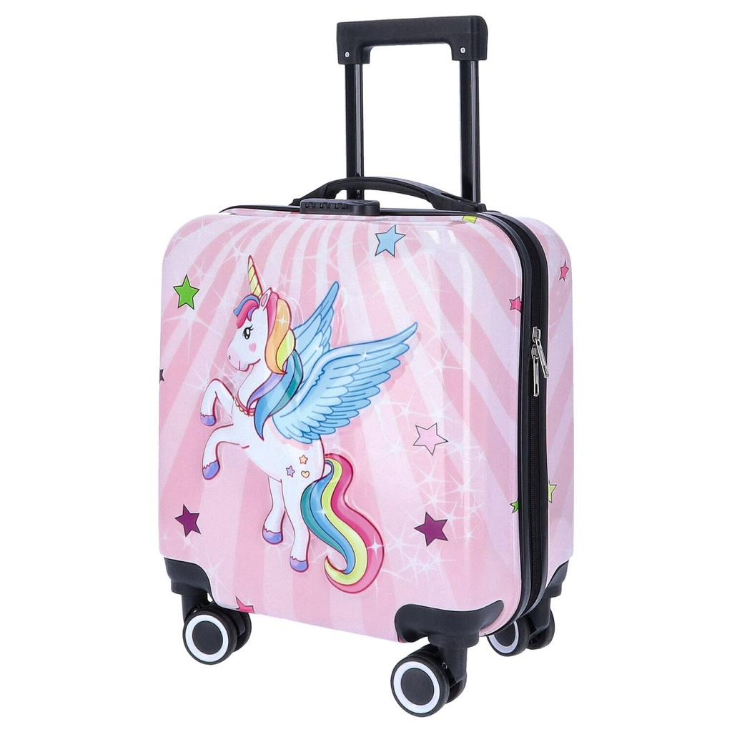Kindertrolley 4 Rollen Einhorn
