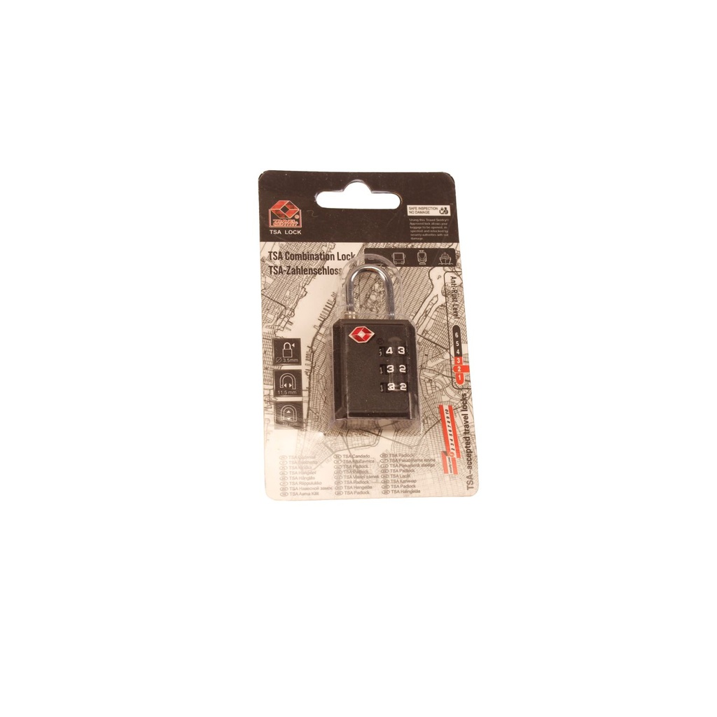 [42.00233.00] 3-Dial Combination TSA Lock
