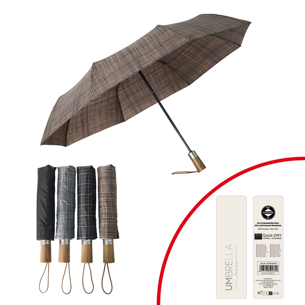 Regenschirm Automatik Mit Cheque Print
