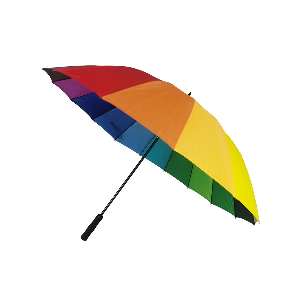 Regenschirm Regenbogen Mit Sturmstrebe