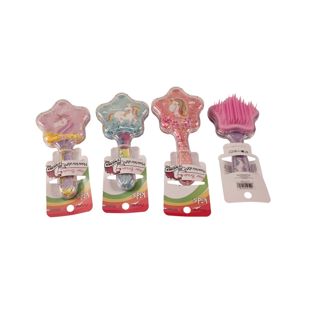 [63.00210.99] Kinder Haarbürste Einhorn Fashion