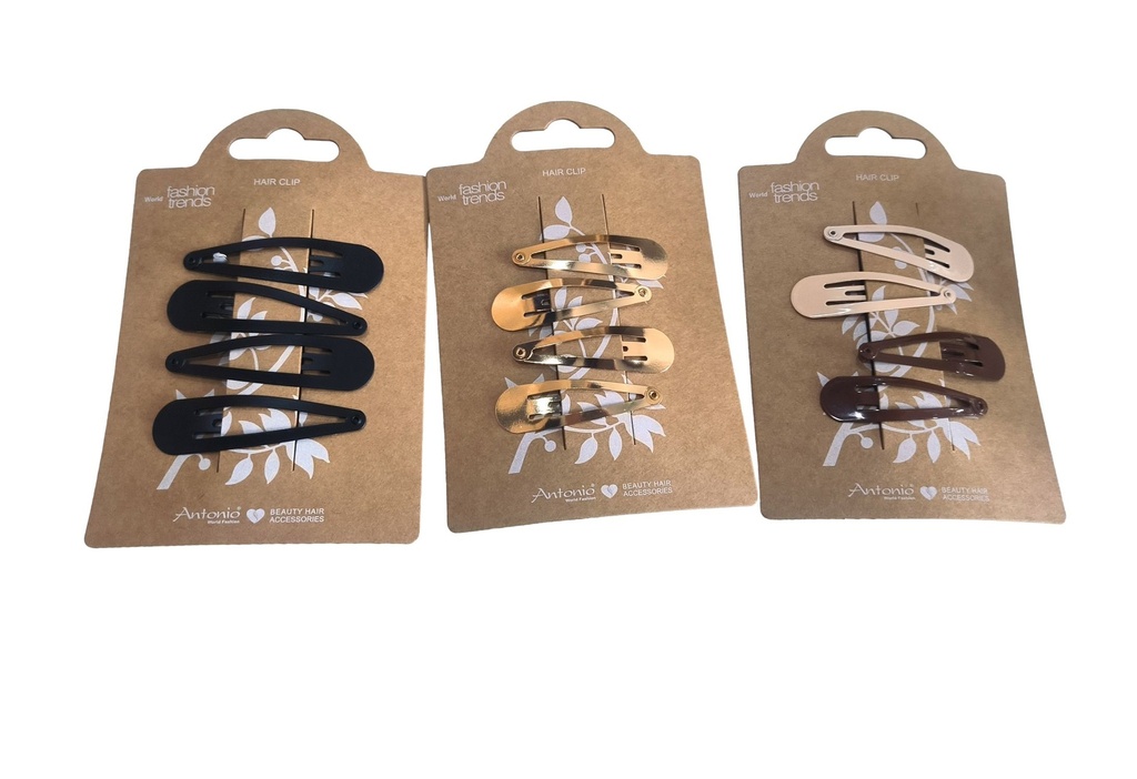 4er Pack Haarclips