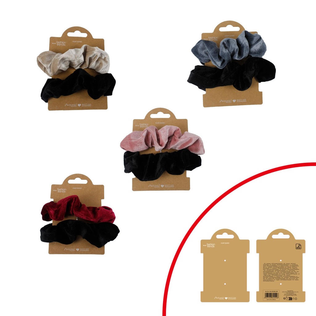 2er Pack Haarband Velvet