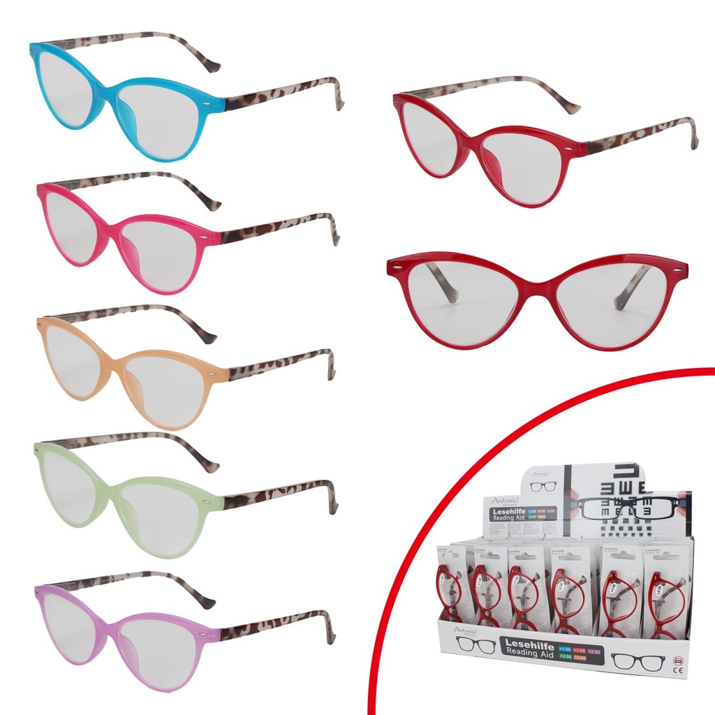 Damen Styles Lesebrille Box