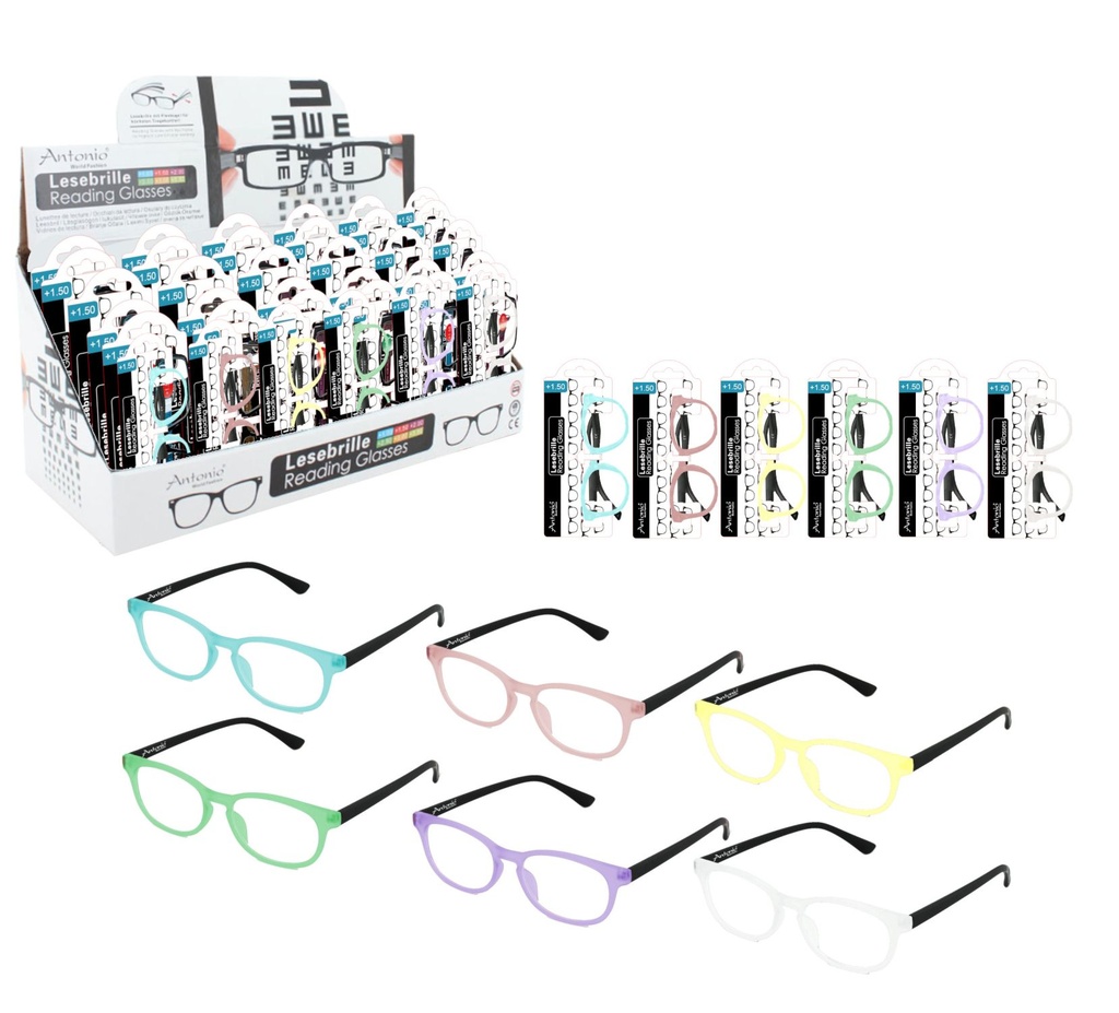 Fashion Reading Glasses Box Matt With Spring