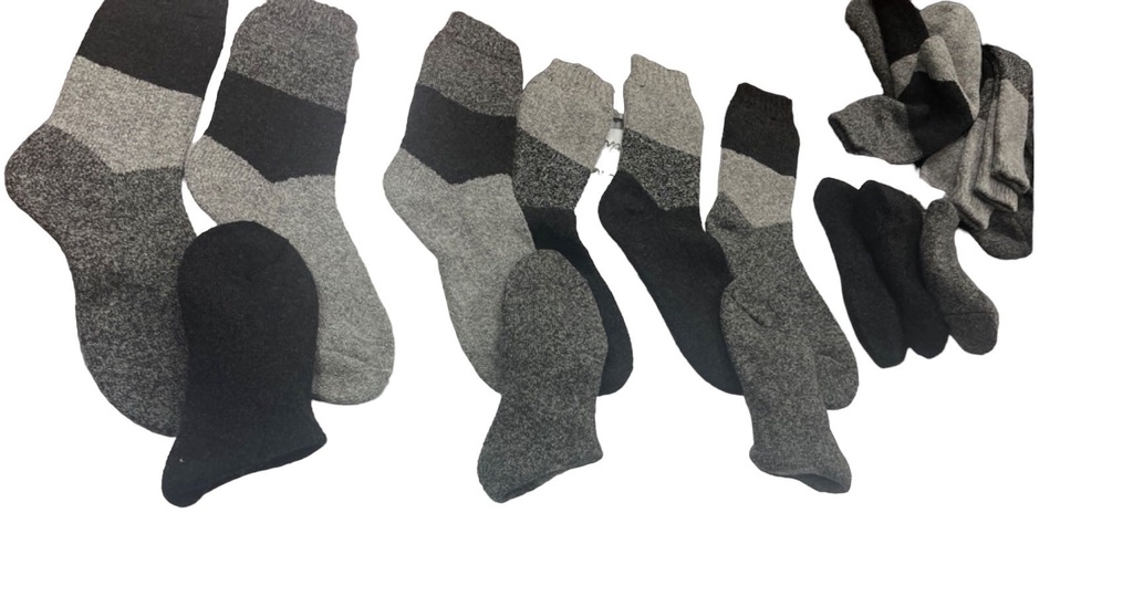 3er Pack Winter Herren Alpaka Feeling Socken