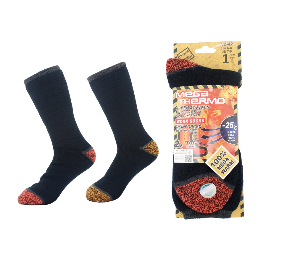 Herren Mega Thermo Arbeitssocken