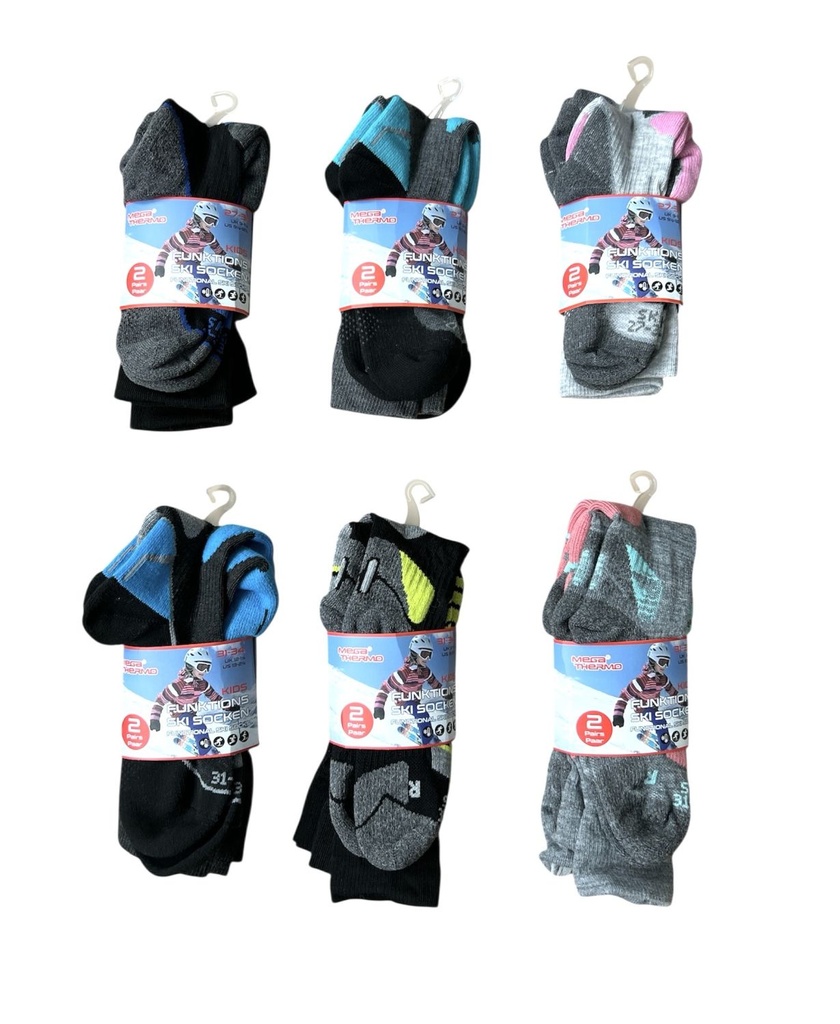 2er Pack Socken Ski (Kinder)