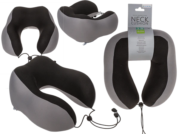 Deluxe Nackenkissen aus Memory Foam, high neck,