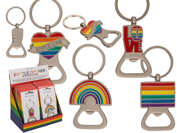 Metall-Flaschenöffner, Pride,