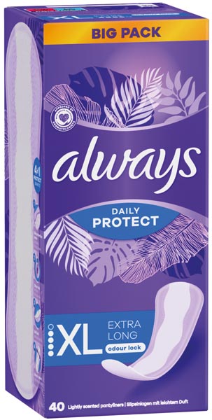 [WERM-1738] Always Slipeinlage Daily Protect Extra Long 40er