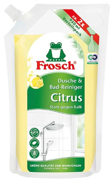 Frosch Citrus Dusche und Bad Reiniger NFB 950ml