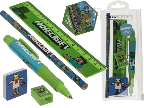 [OOTB-29/2713] Schreib Set, Minecraft,