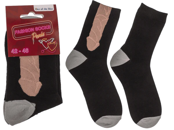 Schwarze Socken, Penis,