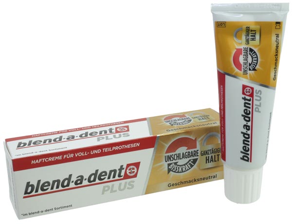 Blend-a-Dent Plus Premium Haftcreme 40g