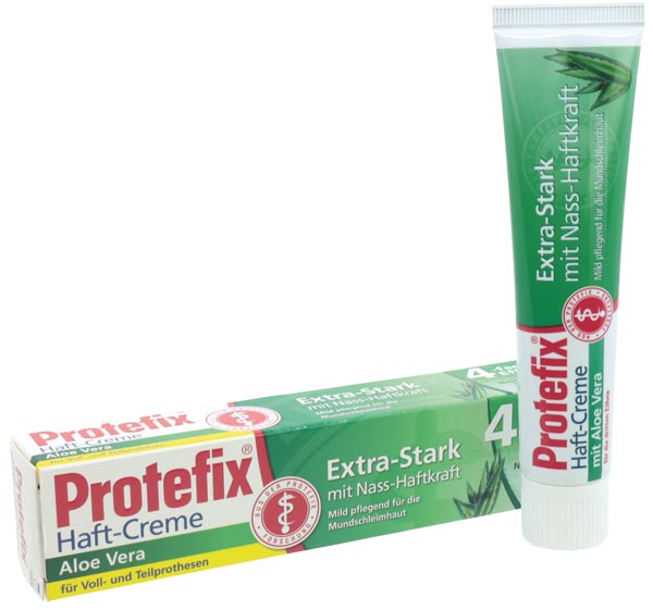 Protefix Haftcreme 47g Extra Stark mit Aloe Vera