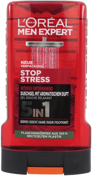 L'Oreal Men Expert Dusch 250ml Stop Stress