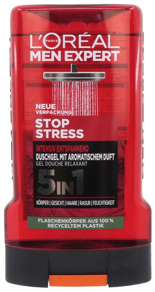 L'Oreal Men Expert Dusch 250ml Stop Stress