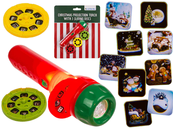 Projektionslampe, Weihnachten, inkl. 3 x AG13,