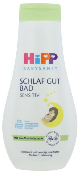 Hipp Babysanft Schlaf Gut Bad Sensitiv 350ml