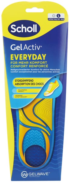 Scholl Einlegesohle GelActiv Everyday Größe L
