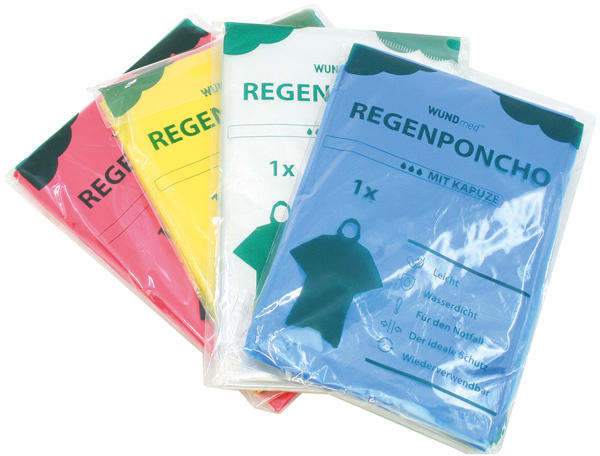 [WERM-65851] Regenponcho für Unterwegs in Einheitsgröße