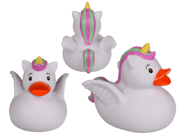 Quietsche-Ente, Einhorn III, ca. 9,5 cm