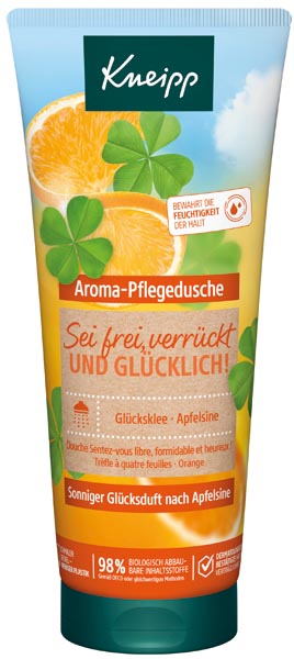 Kneipp Dusch 200ml Glücksklee + Apfelsine