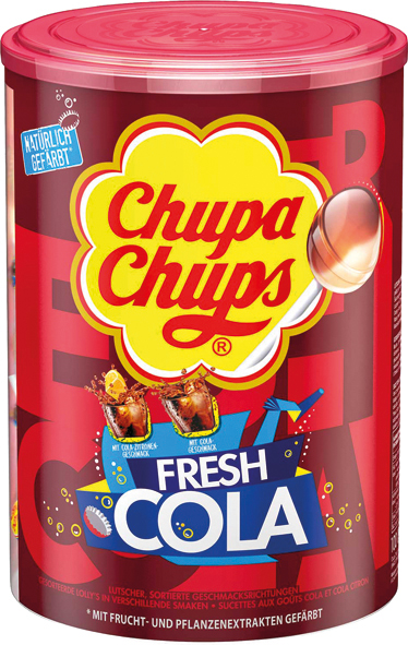 Food Chupa Chups Cola Mix 100er 1200g Dose Cola,