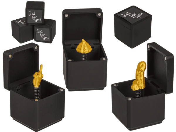 [OOTB-60/1190] Geheimnisvolle Geschenkbox, 5 x 5 cm,