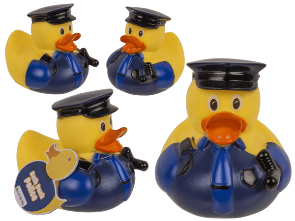 Badeente, Polizei