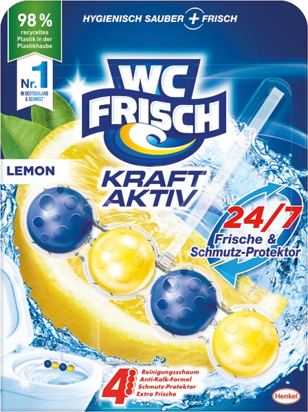 WC Frisch Kraft-Aktiv 50g Lemon 4-fach Wirkung