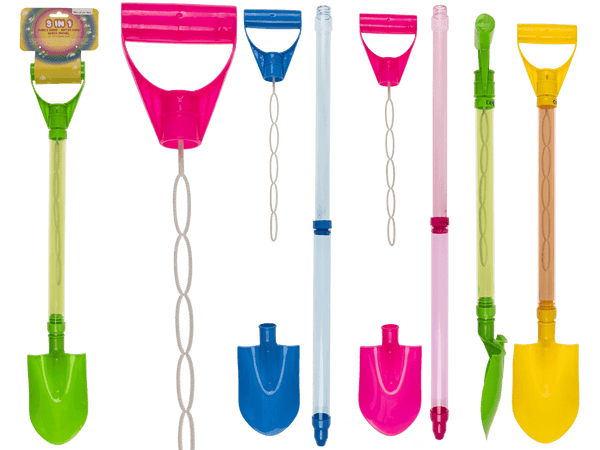 3-in-1 Seifenblasen,Wasserpumpe und Strandschaufel