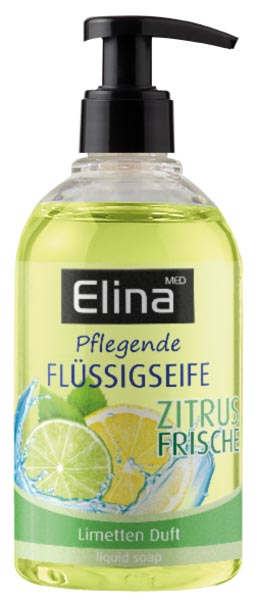 Seife flüssig Elina 500ml Zitrus Frische Limette