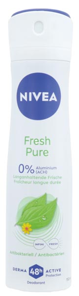 [WERM-5667] Nivea Deospray 150ml Fresh Pure