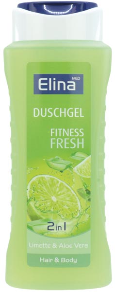 Dusch Gel Elina 300ml 2in1 Fitness Fresh
