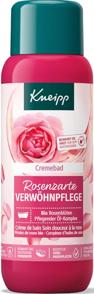 [WERM-5403] Kneipp Cremebad 400ml Rosenzarte Verwöhnpflege