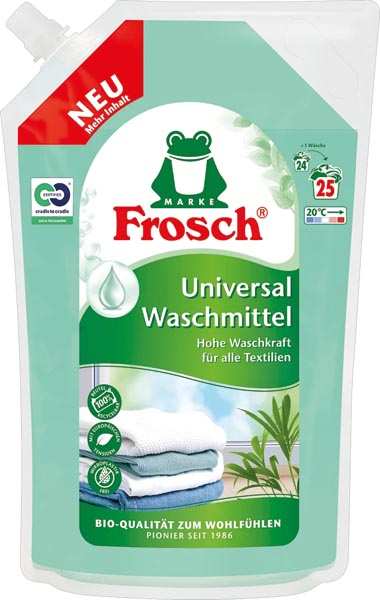 Frosch Flüssig-Waschmittel 25WL Universal