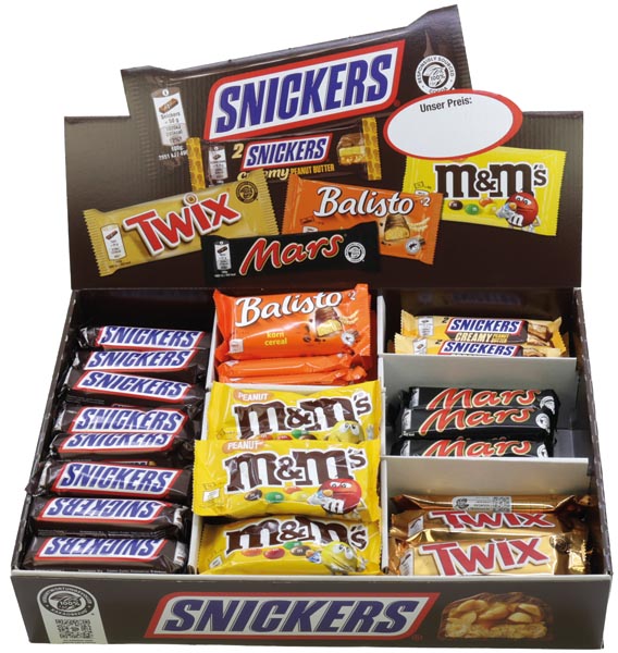 Food Mars Topsellerbox 72teilig 6fach sortiert