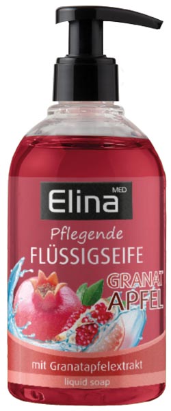 [WERM-40724] Seife flüssig Elina Granatapfel 500ml mit Spender