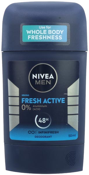 Nivea Deostick 50ml fresh active for men