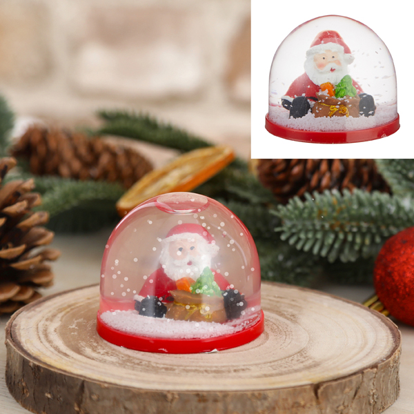 [CEP-52720] Schneekugel Santa, kl., ca. 5cmH
