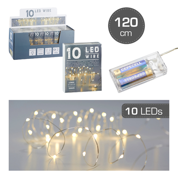 [CEP-73630] Lichterkette Mikro, 10 LED, 120cm